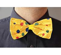 SHATCHI - Clown Bow Tie Small Spotted Polka Dots Fancy Dress Party Accessories