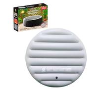 SHATCHI Energy Saving Spa Cover for Mspa Hot Tub Inflatable Lid Protective Rain Overflow Heat Insulator Technology 6 People Round Bladder Up to 173Cm, Grey