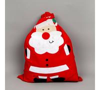 Shatchi Giant Christmas Santa Sack Stocking Xmas Sack Gift Presents Bag Decorations, 2PK in Red Shatchi Red