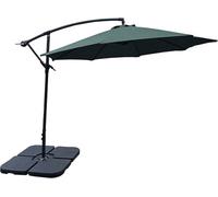 Shatchi Green Parasol Round Umbrella 195X30X14.5Cm