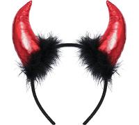Shatchi Halloween Devil Horns Headband Fancy Dress Party Costume Hen Night Party Accessories