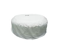 Shatchi Hot Tub Cover Cap - Waterproof, Dustproof, UV & Heat-Resistant Protector in White | Size: 6 Person Shatchi White 6 Person
