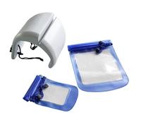 SHATCHI Hot Tub Spa Entertainment Accessories Set, Inflatable Floating iPad Tray, Waterproof Tablet Case & Waterproof Phone Case for Beach Holidays, Spas & Pools