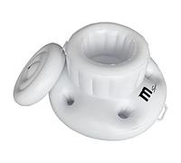 MSpa Inflatable Waterproof PVC Icebox/Drink & Snack Box - White, White