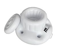 Shatchi Inflatable Waterproof Pvc Drink Storage Fits Most Spas Accessories For Spa Hot Tubs, White