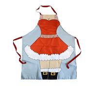 SHATCHI Kitchen Apron 70x85cm Christmas Lady Costume Sexy Funny Novelty Cooking BBQ Grilling Baking Party Apron For Women Gift