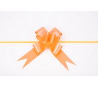 Shatchi Large 30mm/3Cm Ribbon Pull Bows Orange For All Occation Decoration , 20Pk