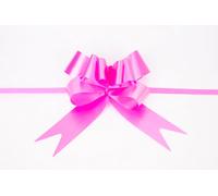Shatchi Large 50mm/5Cm Ribbon Pull Bows For All Occation Decoration , Hot Pink, 60Pk