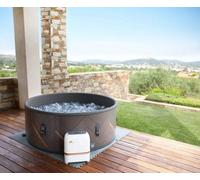 Shatchi Mspa Concept Mono Dwf Bubble Spa 6 Bathers Portable Inflatable Quick Heating Hot Tub 930 Litres 173 X 173 X 65Cm