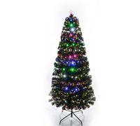 Shatchi Pre-Lit Christmas Tree Fiber Optic Pine Led Light Xmas Home Decor Galactic Ft
