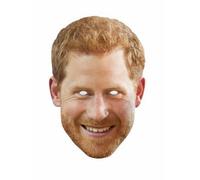 Shatchi Prince Harry Face Mask England Royal Family Celebrity Birthday Street Party,20Pcs