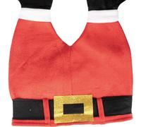 Shatchi Santa's Legs Hat Playful Christmas Hat for Adding Fun to Your Holiday Look in Red Shatchi Red