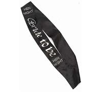 Shatchi Bride To Be Black Diamante Sash Hen Party Night Out Wedding Brial Shower Fancy Dress Accessory Decorations