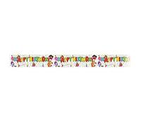 SHATCHI SHATCHI-890 foil Party Banner-Moshi Monsters, Multi