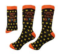SHATCHI (13,16,18,21,30,40,50,60 Novelty Socks for Birthday Keepsake Gift Unisex For Her Him, Simply The Best 16 Year Old, One Size
