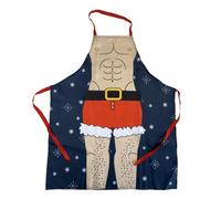 Shatchi Six Pack Apron Fun, Festive Novelty Apron For Holiday Parties And Gatherings