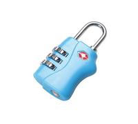 Shatchi Blue Combination Lock TSA Approved Travel Suitcase Luggage School Locker 3 Digit Padlock Weatherproof
