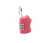 Shatchi TSA Accepted Luggage Lock Pink 3 Combination Travel Suitcase Combination Padlock Shatchi Pink