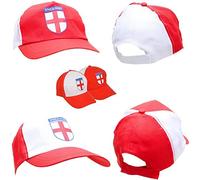 SHATCHI Unisex Shatchi Baseball Cap, red white, One Size UK
