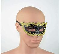 SHATCHI Venetian Masquerade Lace Mask Carnival Eye Masks Halloween Ball Party Prom Carnival For Man Ladies Fancy Dress
