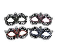 SHATCHI Venetian Masquerade Lace Mask Carnival Eye Masks Halloween Ball Party Prom Carnival For Man Ladies Fancy Dress, One Size