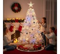 Shatchi White Alaskan Pine Christmas Tree - Full & Bushy Artificial Tree | Size: 5ft Shatchi White 5ft
