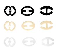 SHATCHI Womens 9pcs Set Conceal Bra Straps Clips Perfect Cleavage Support Hide, Multi