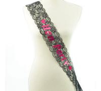 Shatchi Women's Black Lace Night Out Bridal Shower Bachelorette Wedding Fancy Dress Decoration Shatchi Black