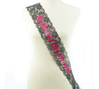 Shatchi Women's Mother of The Groom Black Lace Hen Party, Bachelorette Wedding Fancy Dress Shatchi Black