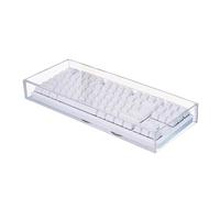 Shatter Resistant Acrylic Cover For Full Size 104 Mechanical Keyboards Clear Easy Installs Transparent Keyboards Shield