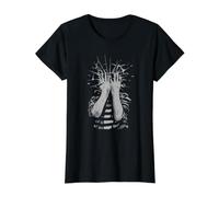 Shattered Emotions Emo Sad Depressing Broken Heart Break Up Value Graphic T-Shirt, Women, Black, XL