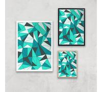 Shattered Glass Giclee Art Print - A3 - Print Only