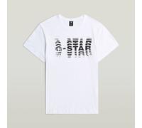 Shattered Graphic T-Shirt - White - Men XL