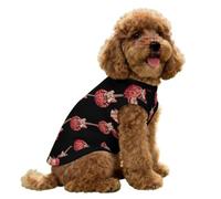 Shattered Guitar Cute Dog Shirts Sleeveless Tank Top | Comfort Tees Vest Pet Clothes for Small Medium Puppy
