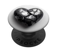 Shattered Heart Cracked Design PopSockets Adhesive PopGrip