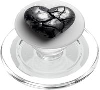 Shattered Heart Cracked Design PopSockets PopGrip for MagSafe