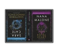 Shattered Innocence & Royal Heart : Books 5 & 6 in the Dark Romance Fairy Tale Retelling Series (Black Rose Auction Book 5 & 6)