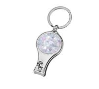 Shattered Mirror Ice Texture Nail Clippers Toenail Clipper Cutters Professional Nail Trimmer Nail Cuticle Cutter for Women Men