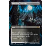 Shattered Sanctum (Borderless Art) (foil) | Innistrad: Crimson Vow