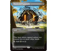 Shattered Sanctum (Borderless Art) | Secrets of Strixhaven