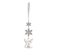 Shatterproof Acrylic Christmas Ornament Clear Hanging Decorations for Holiday Tree Home Party Safe Christmas Ornament Clear Hanging Decorations