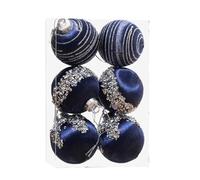 Shatterproof Christmas Ball Ornaments, Velvet Christmas Balls Bulk, Set Velvet Tree Balls With Metal String For Home Party