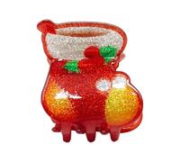 Shatterproof Christmas Hair Ornaments Lightweight Acrylic Decorations for Childrens Dance Performances Christmas Party Hair Accessories