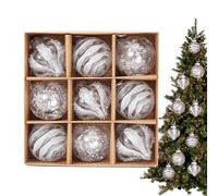Shatterproof Christmas Ornaments | Christmas Tree Decoration - Seasonal Pendants Holiday Decorations for Home Living Room Classroom Activity Retail Store Window Display