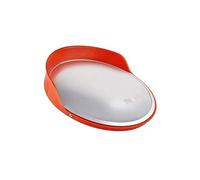 Shatterproof Convex Safety Mirror 60CM - Shockproof Traffic Intersection Mirror for Blind Spot Detection, Collision Prevention, and Enhanced Visibility