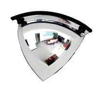 Shatterproof Corner Glass Impacts Resistant Acrylic MirrorDesigned for Hazard Release Workplace Environment Round Acrylic Glass