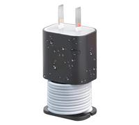 Shatterproof Data Cable Storage Case - 2 in 1 Silicone Charging Protection | Waterproof Electronic Product Accessories Supports Charger and Battery Management