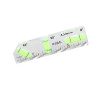 Shatterproof Miniature Levels Tool 4 Inch Pocket Levels with Clear Bubble for Picture Hanging Tool Home Project Small