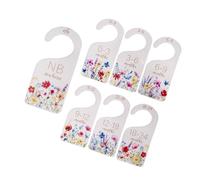 Shatterproof Stage Cards 7Pcs Set Baby Growth Tracking Acrylic Photo Props Safe Infant Development Shatterproof Baby Stage Photo Accessories
