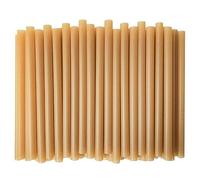 SHAUMN 0.47" Wide Biodegradable Sugarcane Straws 100pcs Smoothie Straws Disposable Compostable Eco-Friendly Jumbo Straws for Milksake Bubble Tea 8.5" Disposable Boba Straws Not Soggy